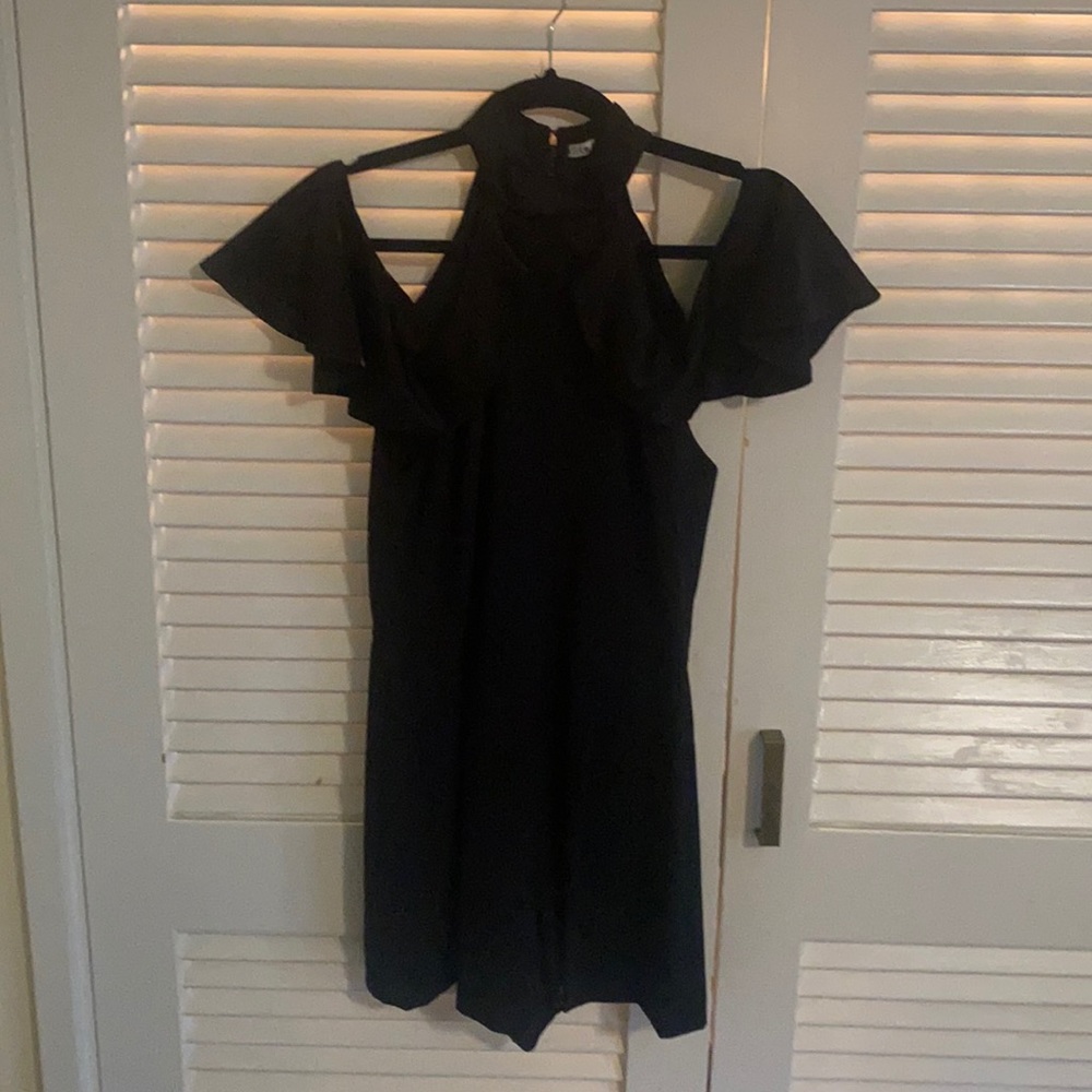 Alice & Olivia Black Romper